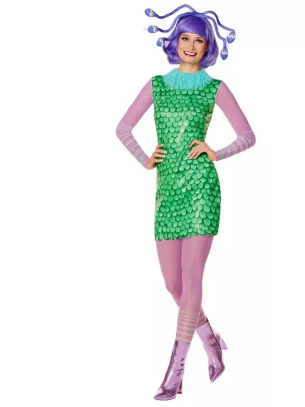 New : Disney pixar monster Inc. CELIA Costume size S 4/6